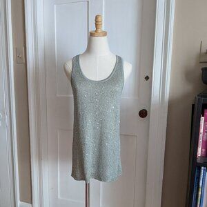 Matty M glitter/sequins tank size small